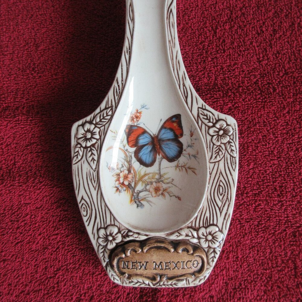 Treasure Craft spoon rest-  New Mexico